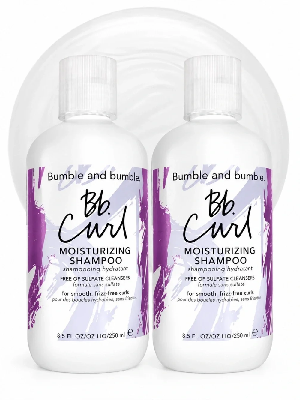 NEW- 2 Bottles of Bumble and bumble Curl Moisturizing Shampoo